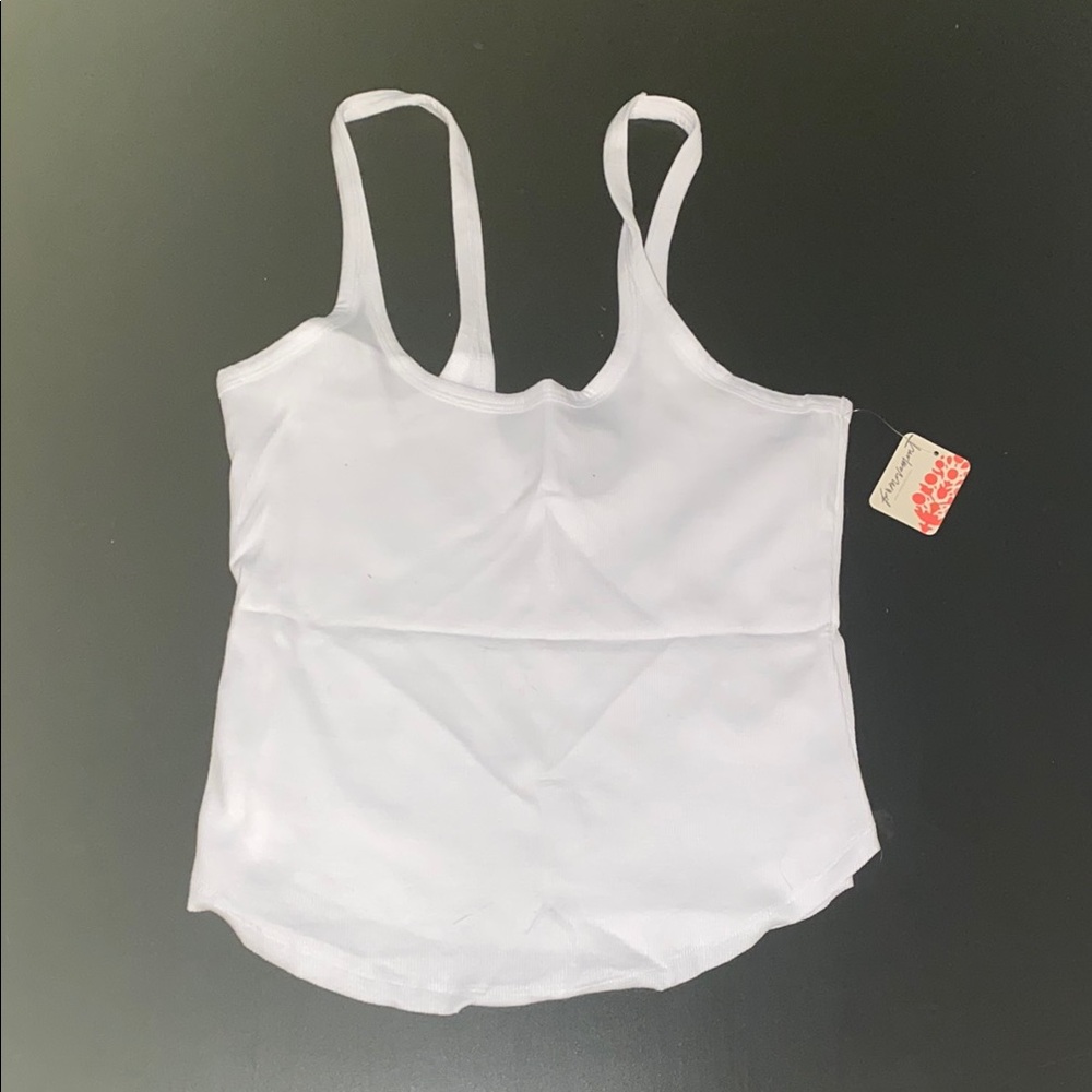 NWT Free White Tank Top M